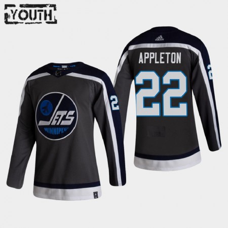 Kinder Eishockey Winnipeg Jets Trikot Mason Appleton 22 2020-21 Reverse Retro Authentic